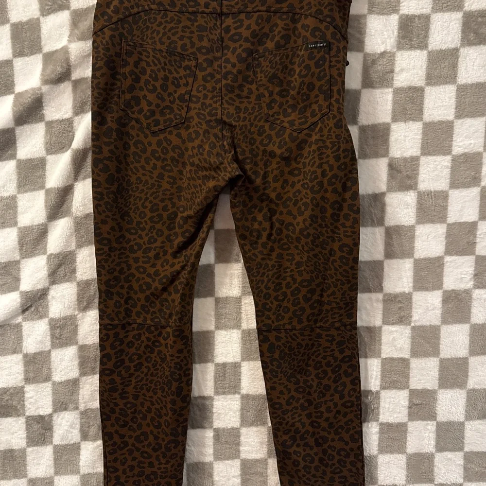 Sanctuary Leopard Affair Social Standard Skinny Pants Size XL/ Extra Large - Picture 9 of 14